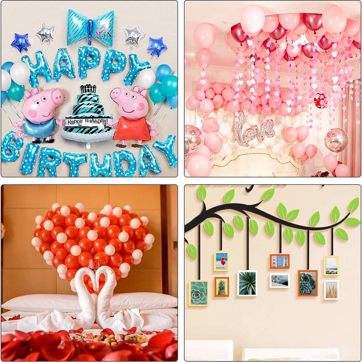 Puntos de Pegamento Transparente Doble Cara 1000pcs GEGEMAOYI