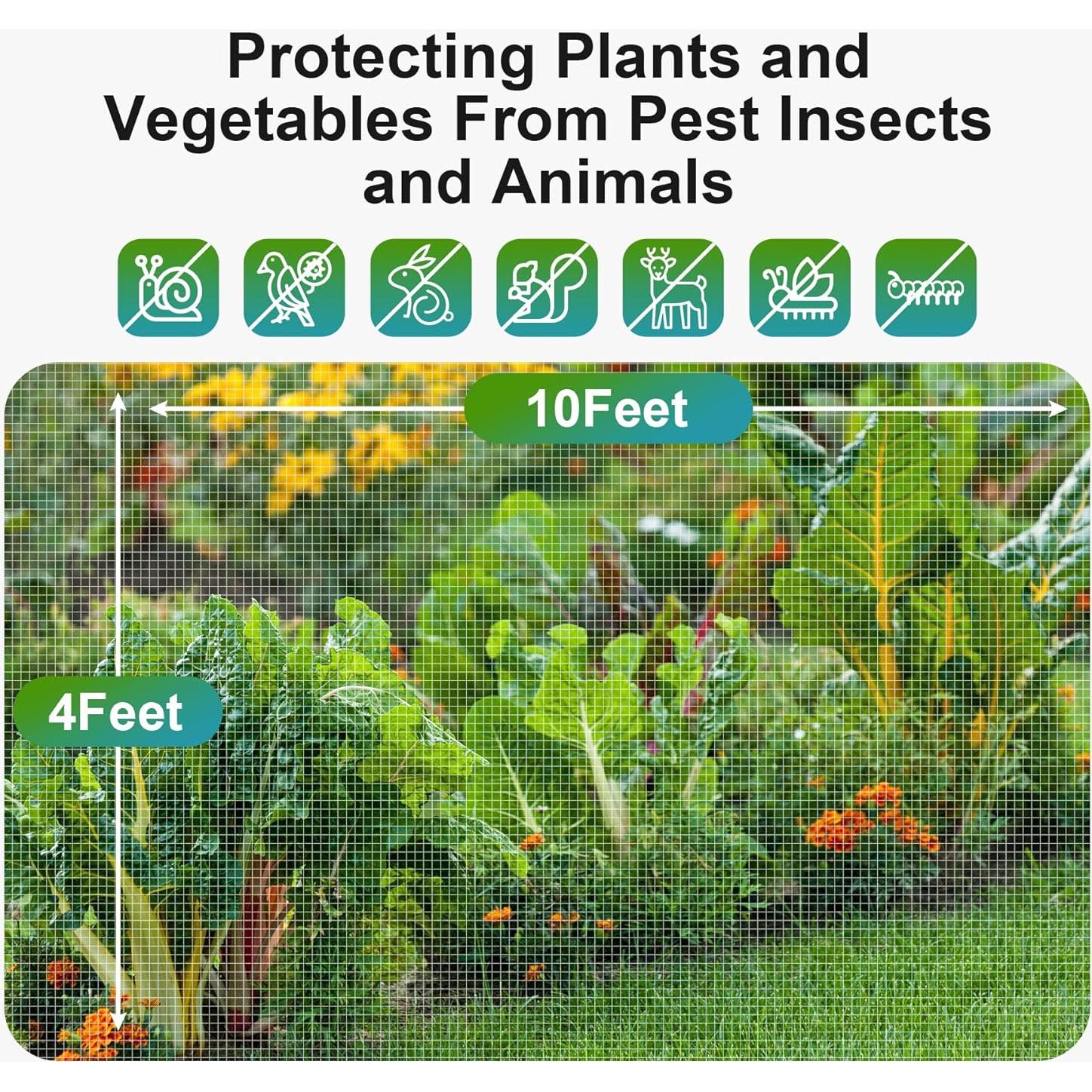Red de Jardín Garden Tailor 1.22x3.05m Malla Fina Anti Insectos