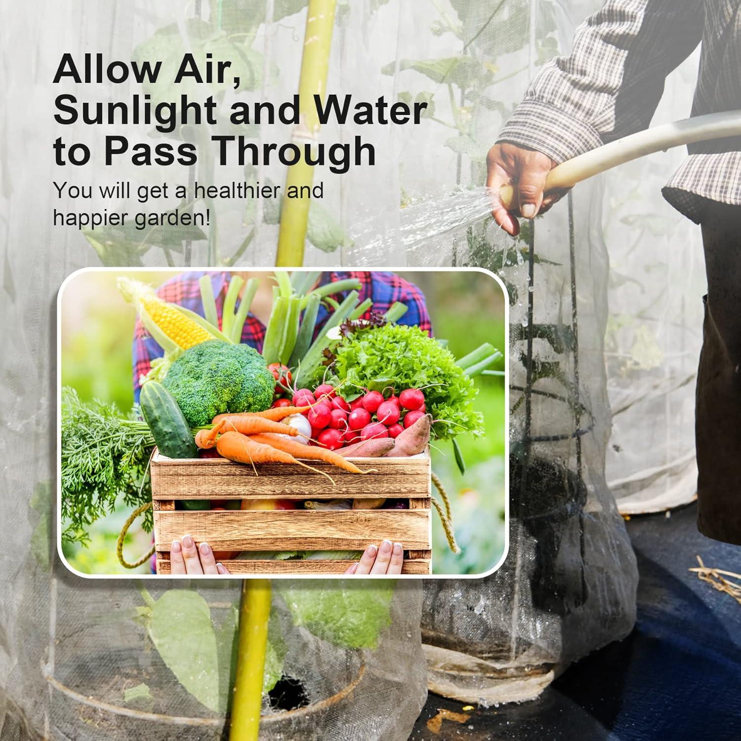 Red de Jardín Garden Tailor 1.22x3.05m Malla Fina Anti Insectos