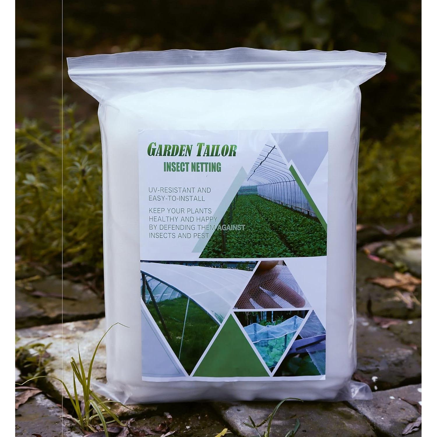 Red de Jardín Garden Tailor 1.22x3.05m Malla Fina Anti Insectos