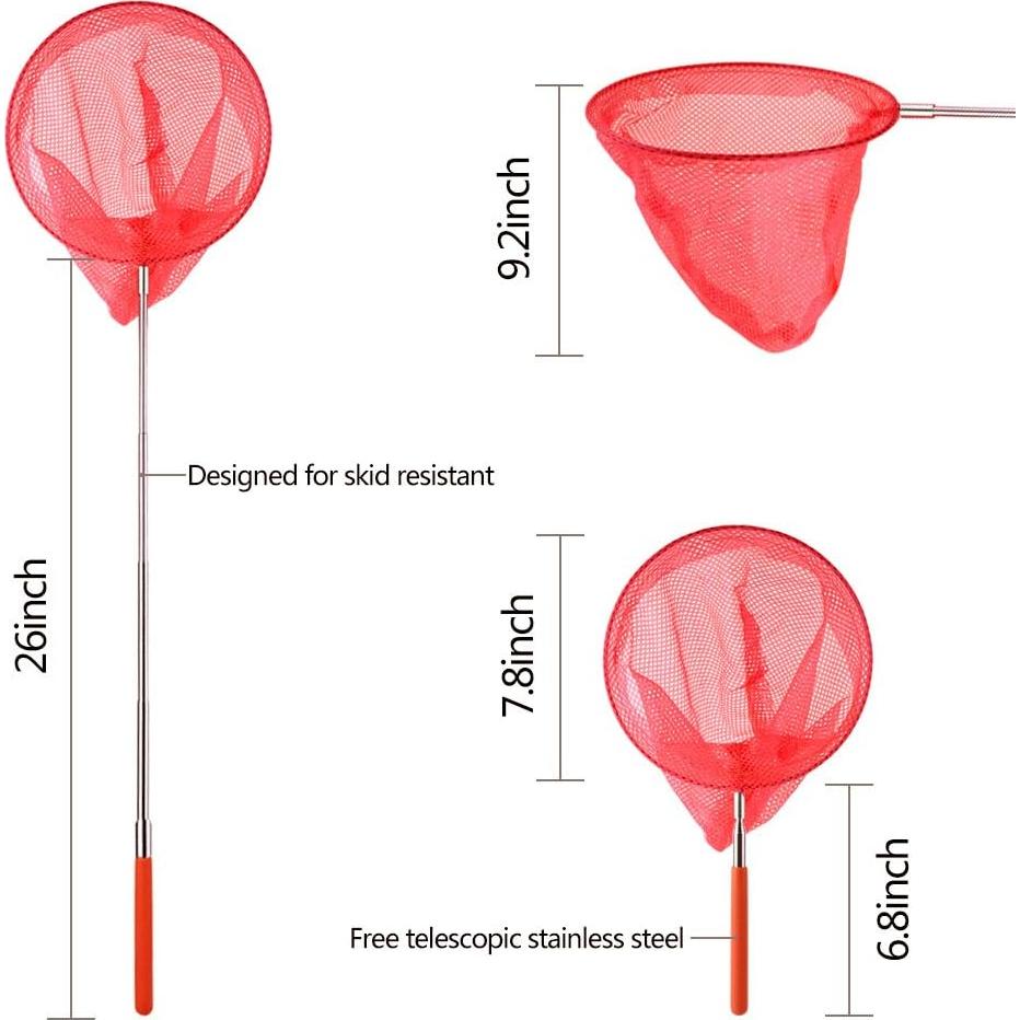 Redes Telescópicas para Mariposas Coopay - 4 Colores, 37.1 a 84.8 cm