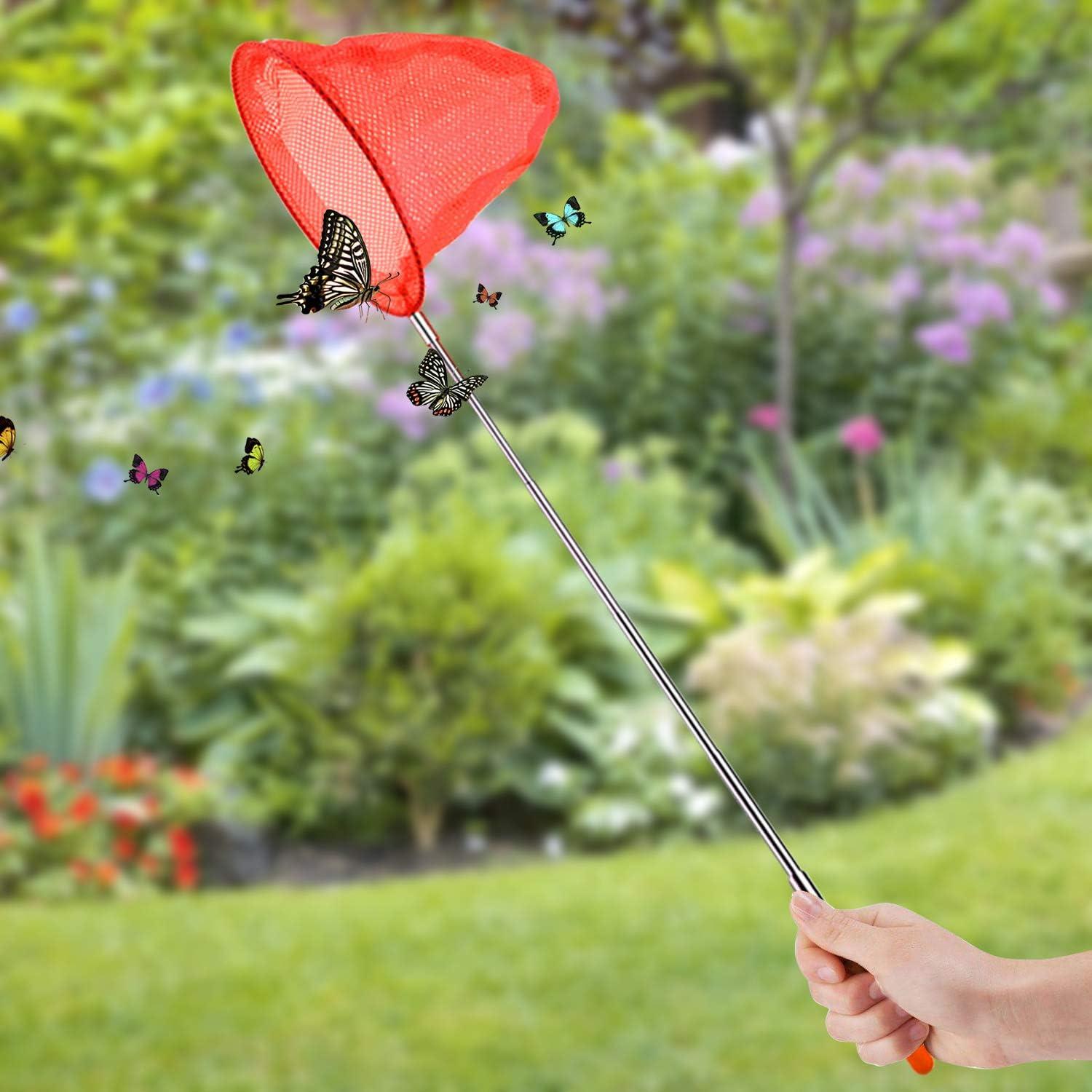 Redes Telescópicas para Mariposas Coopay - 4 Colores, 37.1 a 84.8 cm