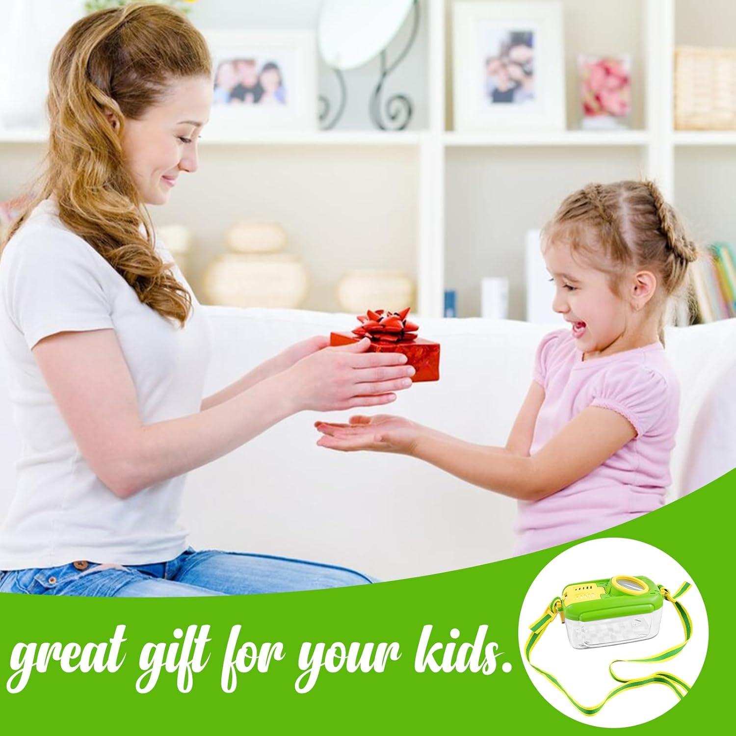 Kit de Captura de Insectos para Niños - Verde - 3 Sets