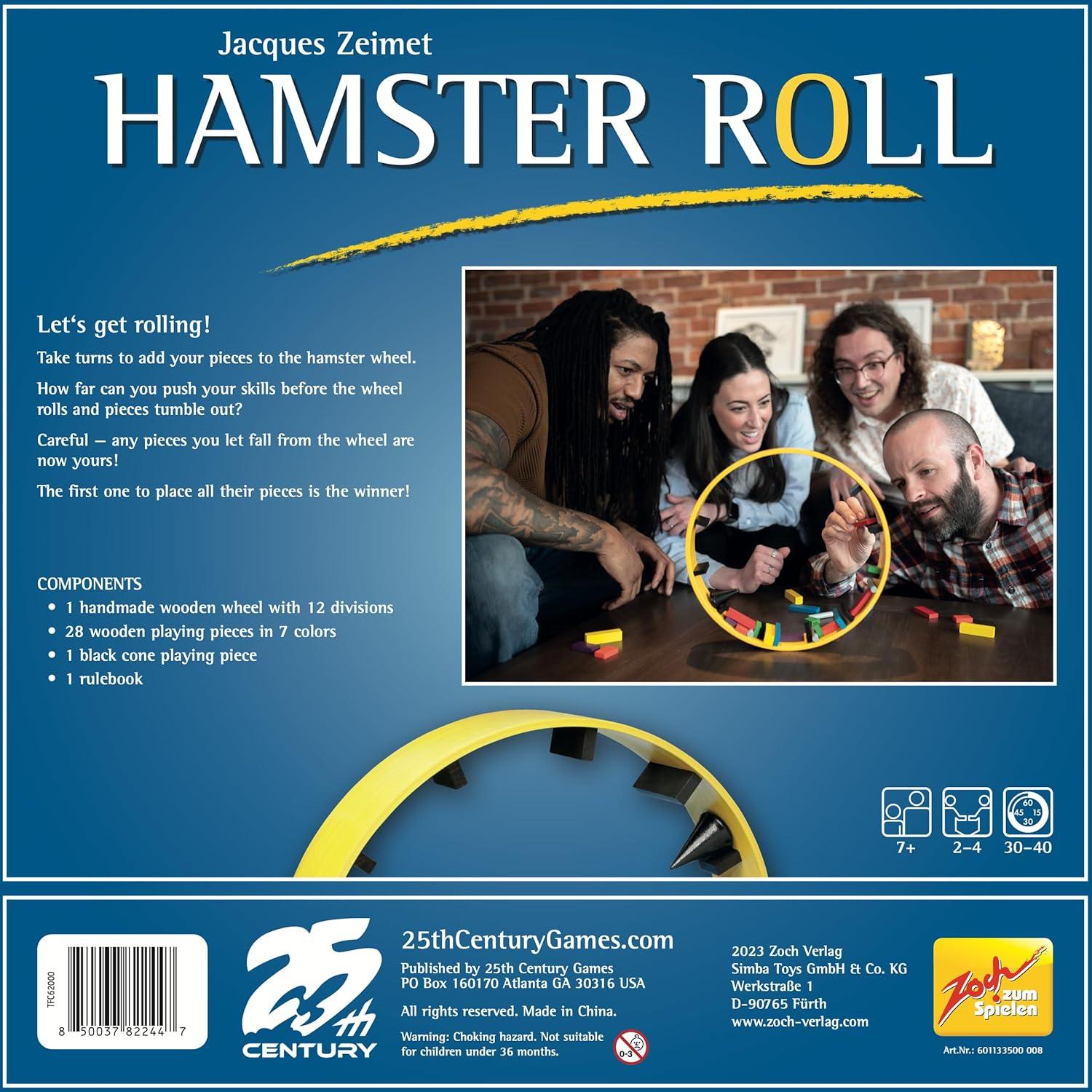Juego de Destreza Hamster Roll Juegos del Siglo 25 - 1.18 kg