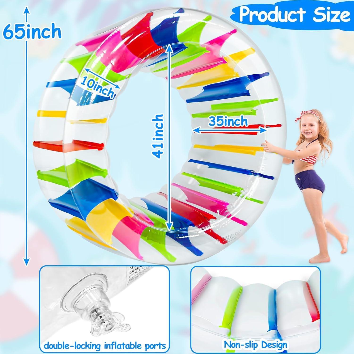 Flotador Inflable de Rueda iGeeKid 165 cm para Niños