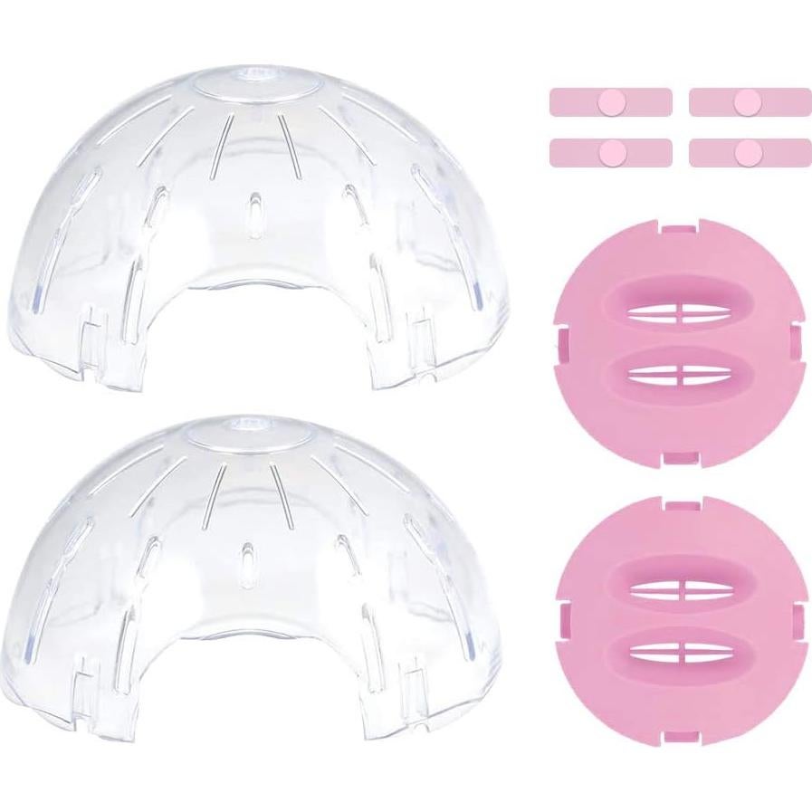 Bola de Ejercicio para Hámster Andiker 14cm Rosa Transpirable