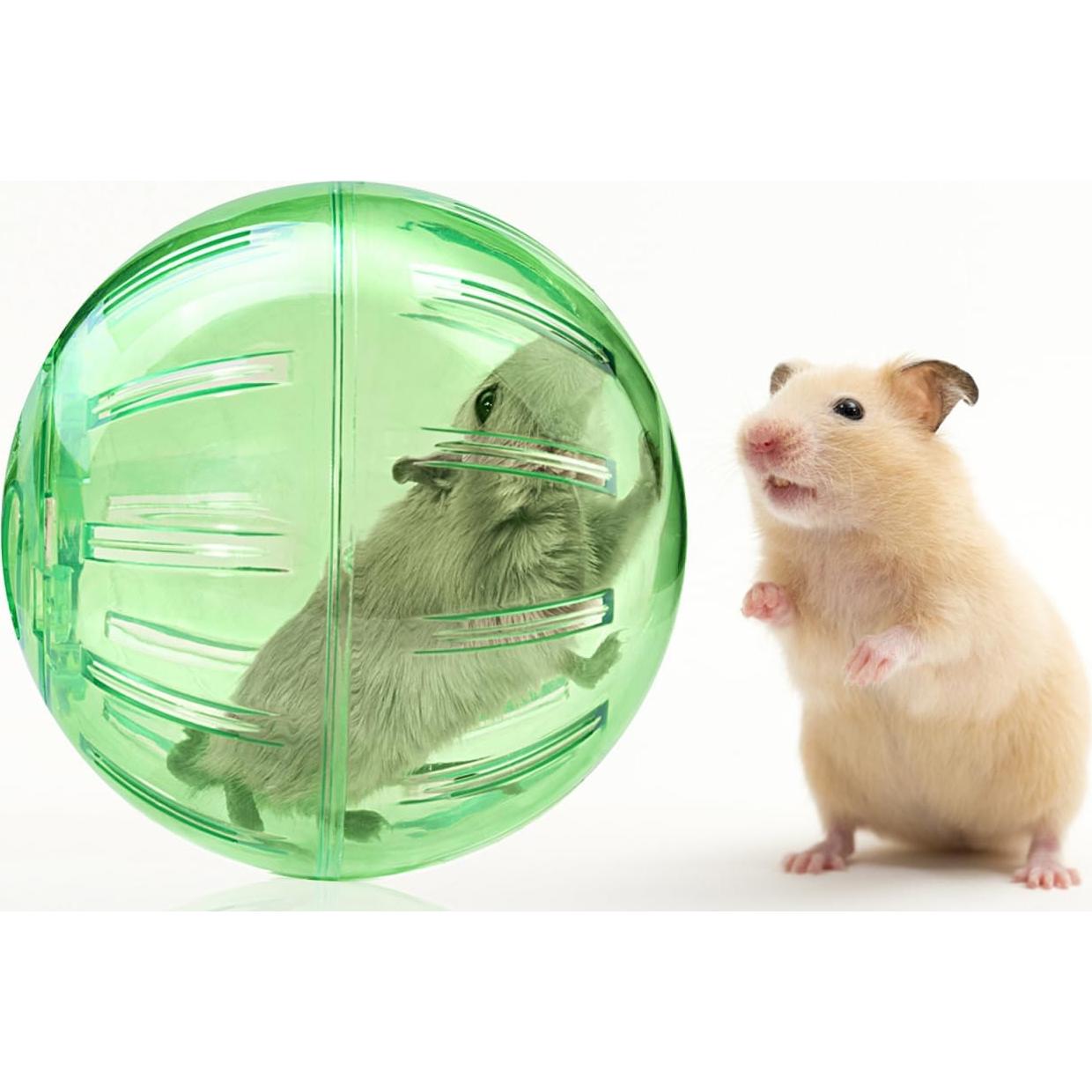 Bola de Ejercicio para Hámster FOMIYES 10 cm Transparente