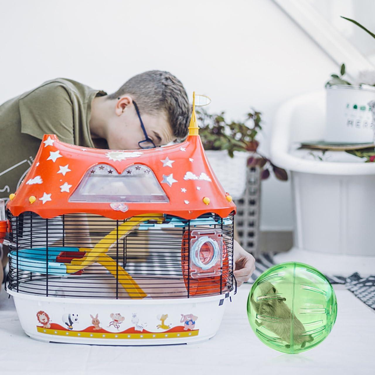 Bola de Ejercicio para Hámster FOMIYES 10 cm Transparente