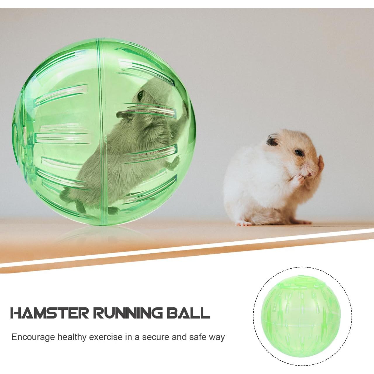 Bola de Ejercicio para Hámster FOMIYES 10 cm Transparente