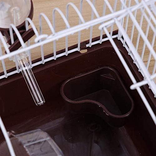 Jaula para Hámster Gutongyuan con Rueda y Accesorios 23x17x16cm