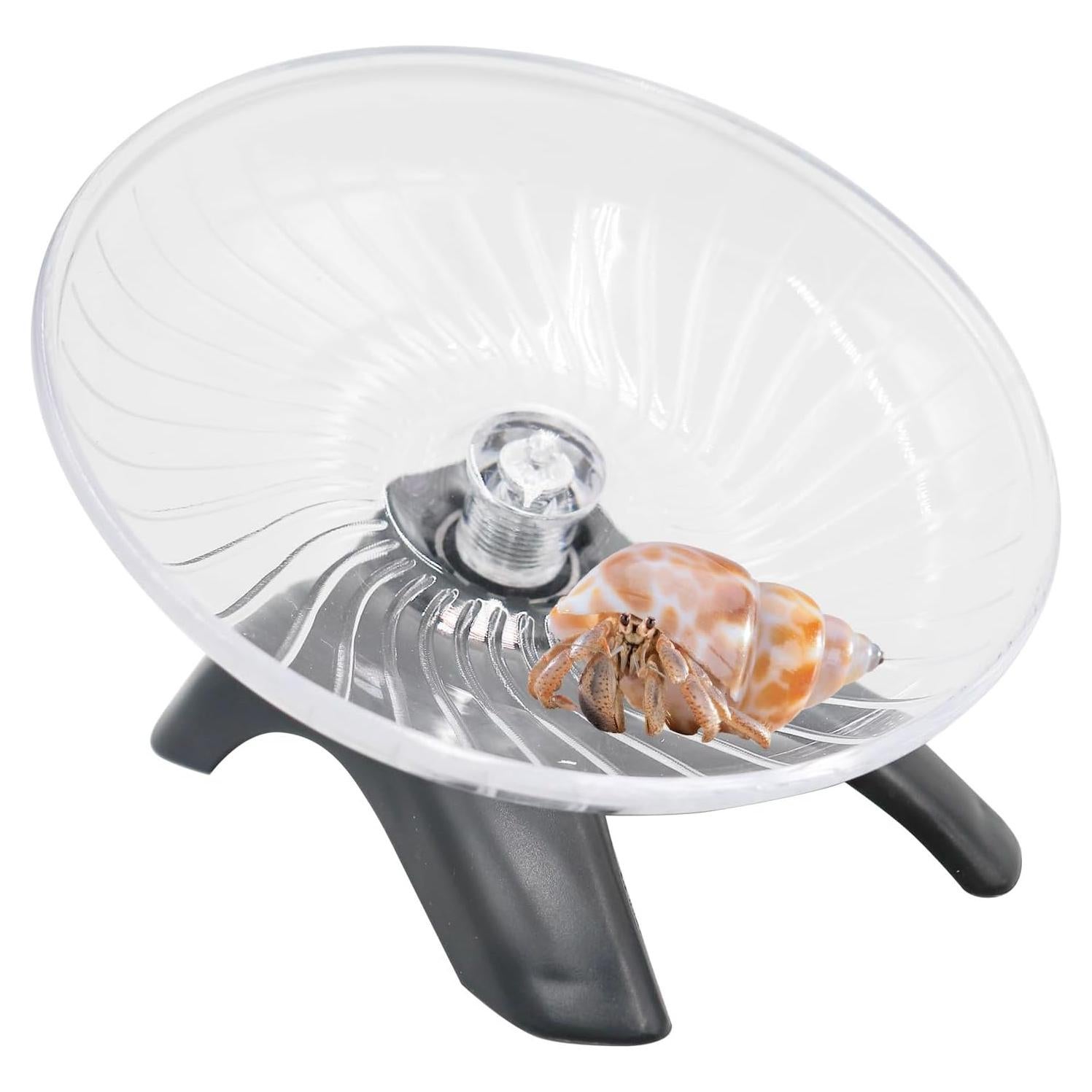 Juguetes para Cangrejo Ermitaño MinrzPet - Rueda Silenciosa