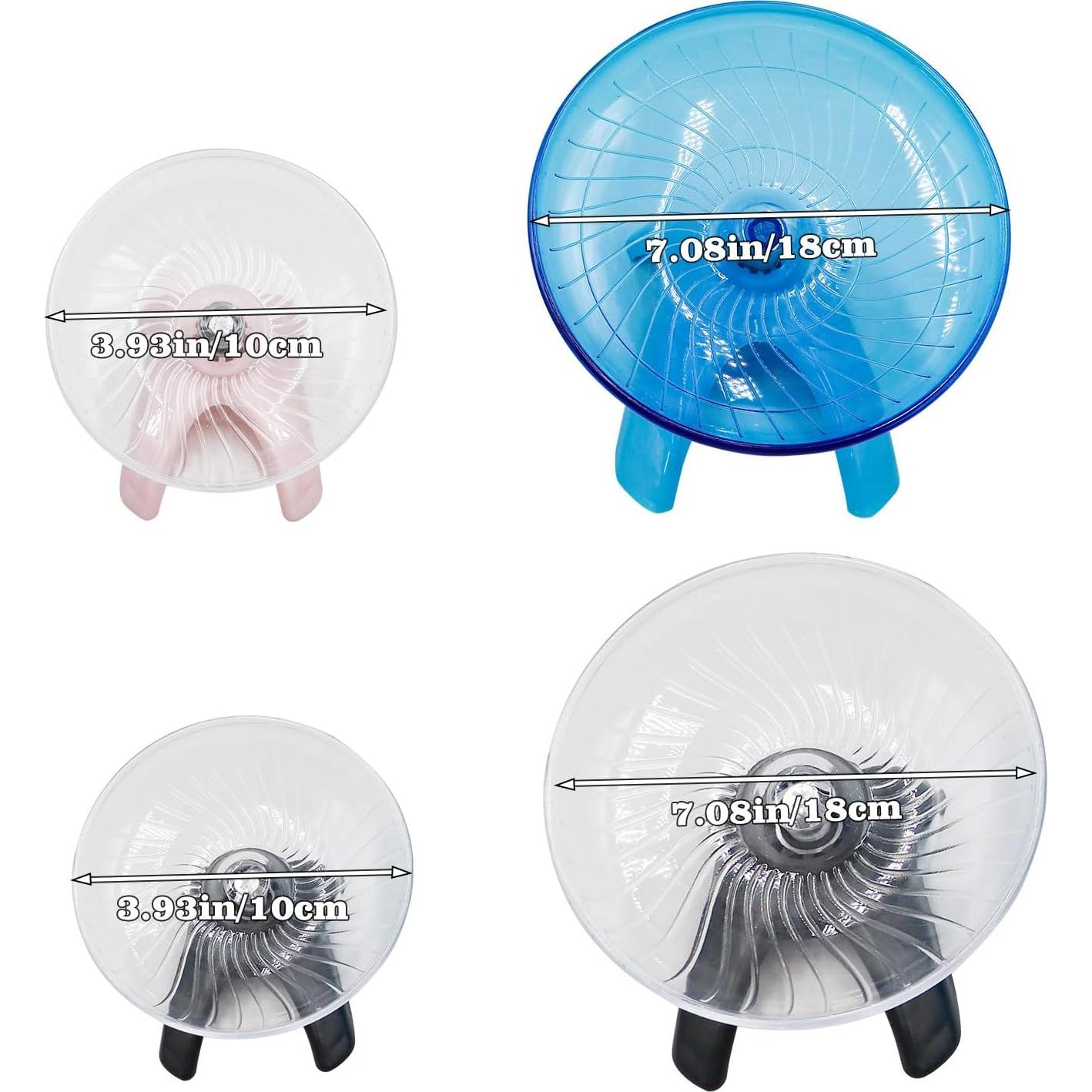 Juguetes para Cangrejo Ermitaño MinrzPet - Rueda Silenciosa