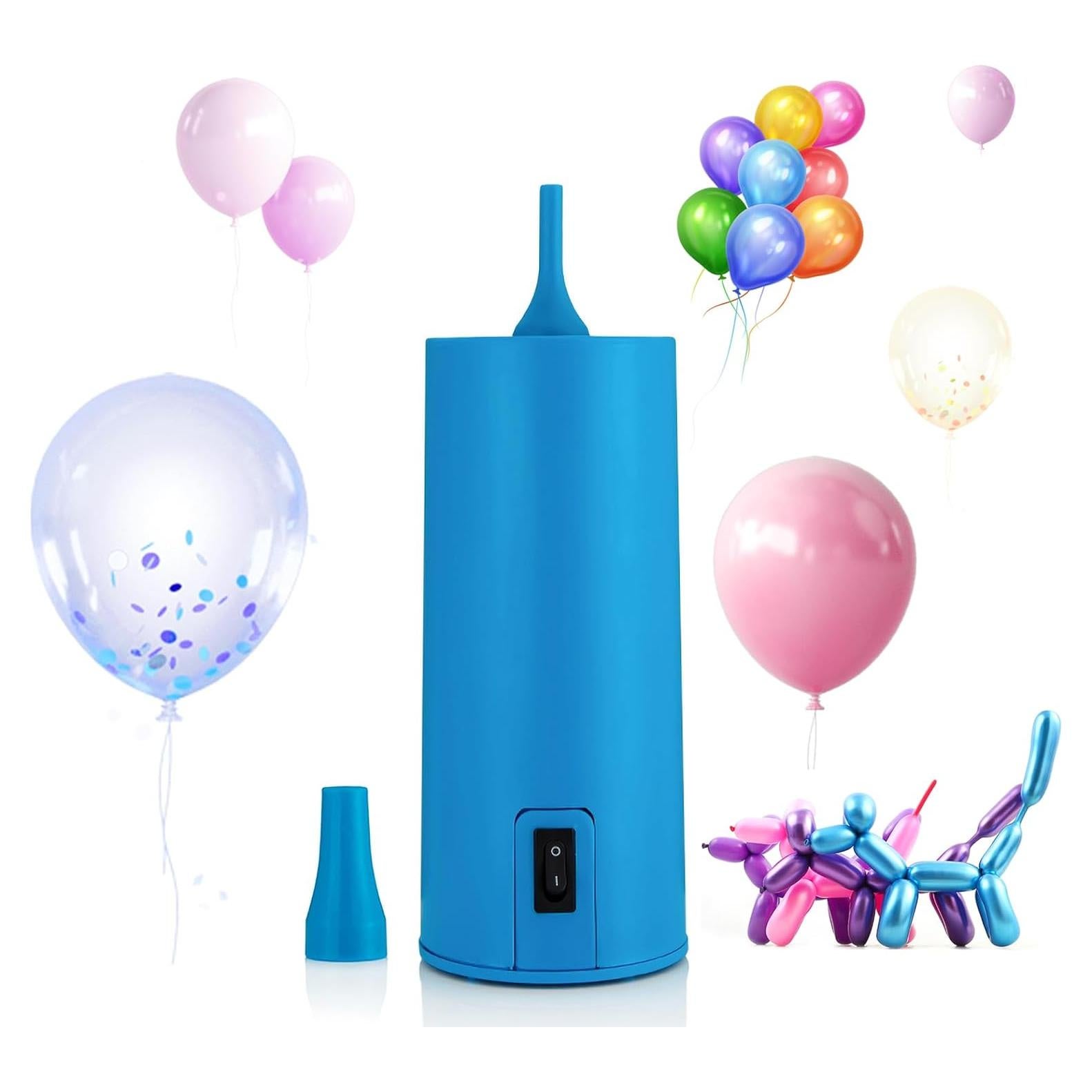 Bomba de Globo Eléctrica Xapypy 18LPM Azul Cielo Portátil