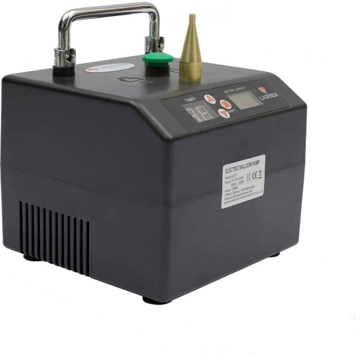 Bomba Infladora Eléctrica de Globos Genérico ZXC431 3kg