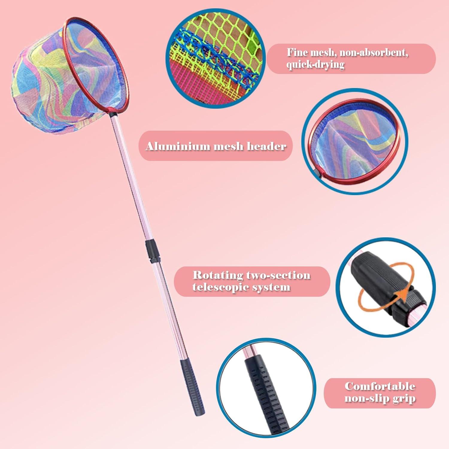 Red de Pesca para Niños LPEIEB con Cubo Plegable 2024