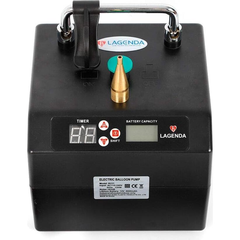 Inflador de Globos Eléctrico DNYSYSJ Portátil 110V con Temporizador