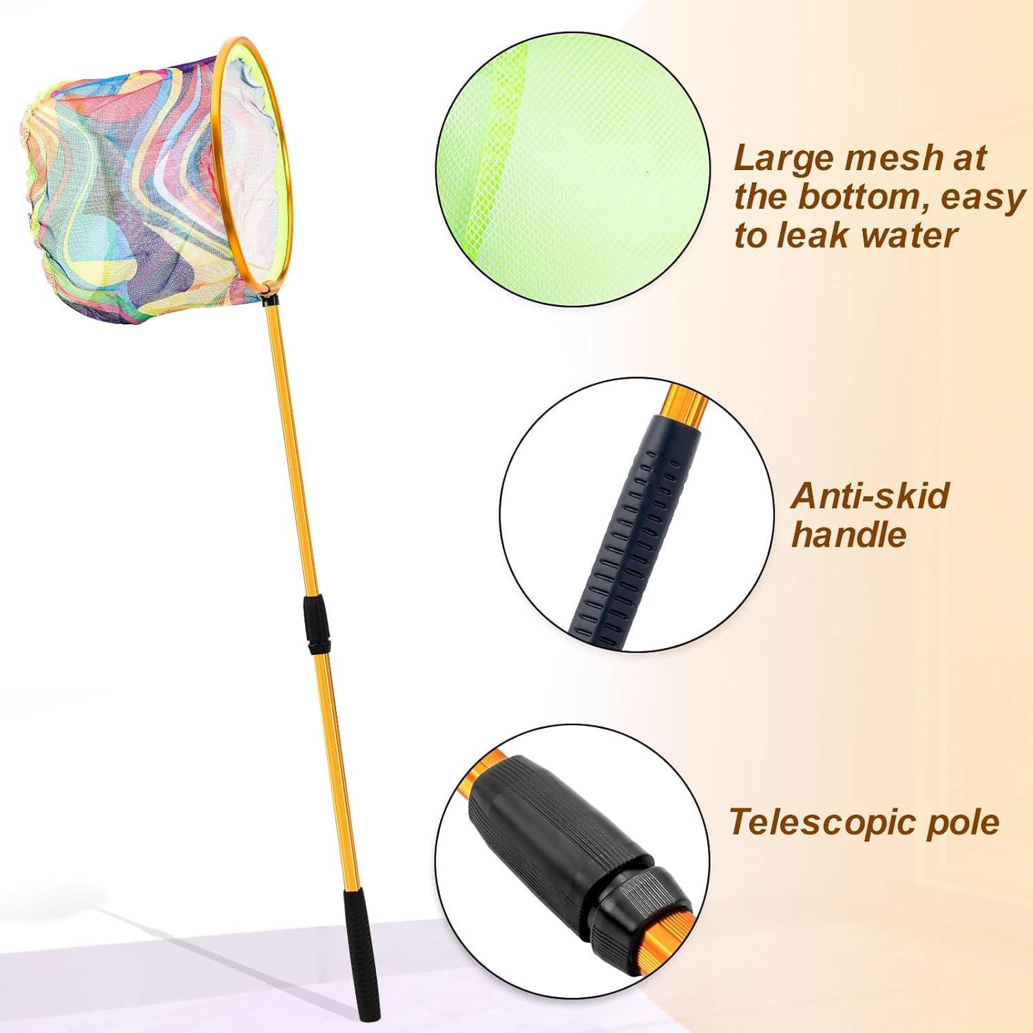 Red de Pesca Telescópica para Niños Lanboon - Paquete de 3