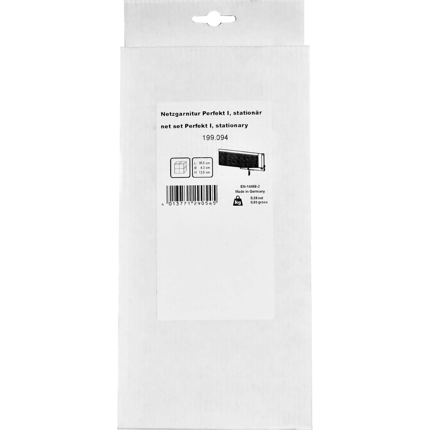 Conjunto de Red de Tenis de Mesa Butterfly Perfecta II - Negro