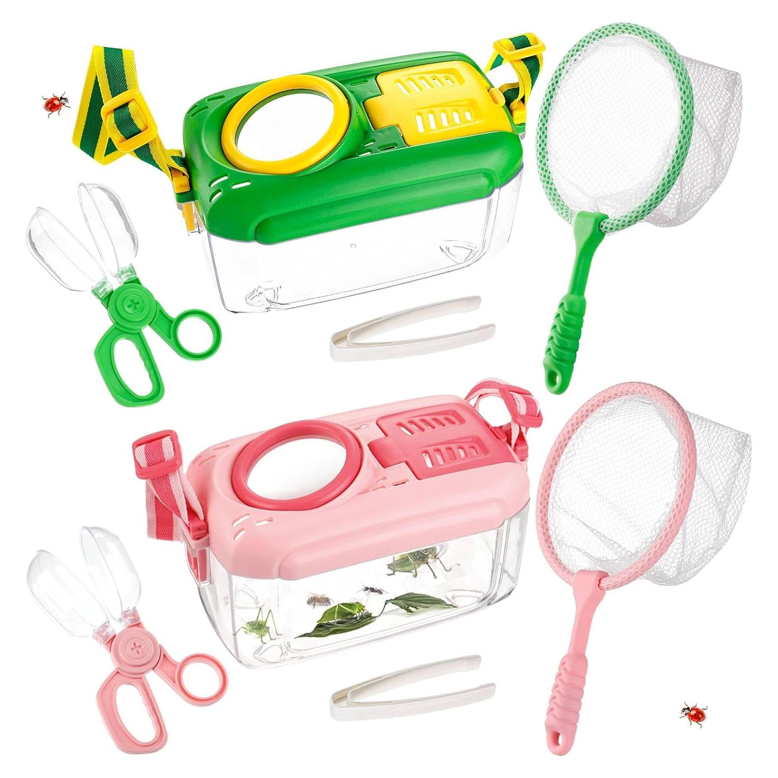 Set de Captura de Insectos Biggun - 2 Kits para Niños 3-10 Años
