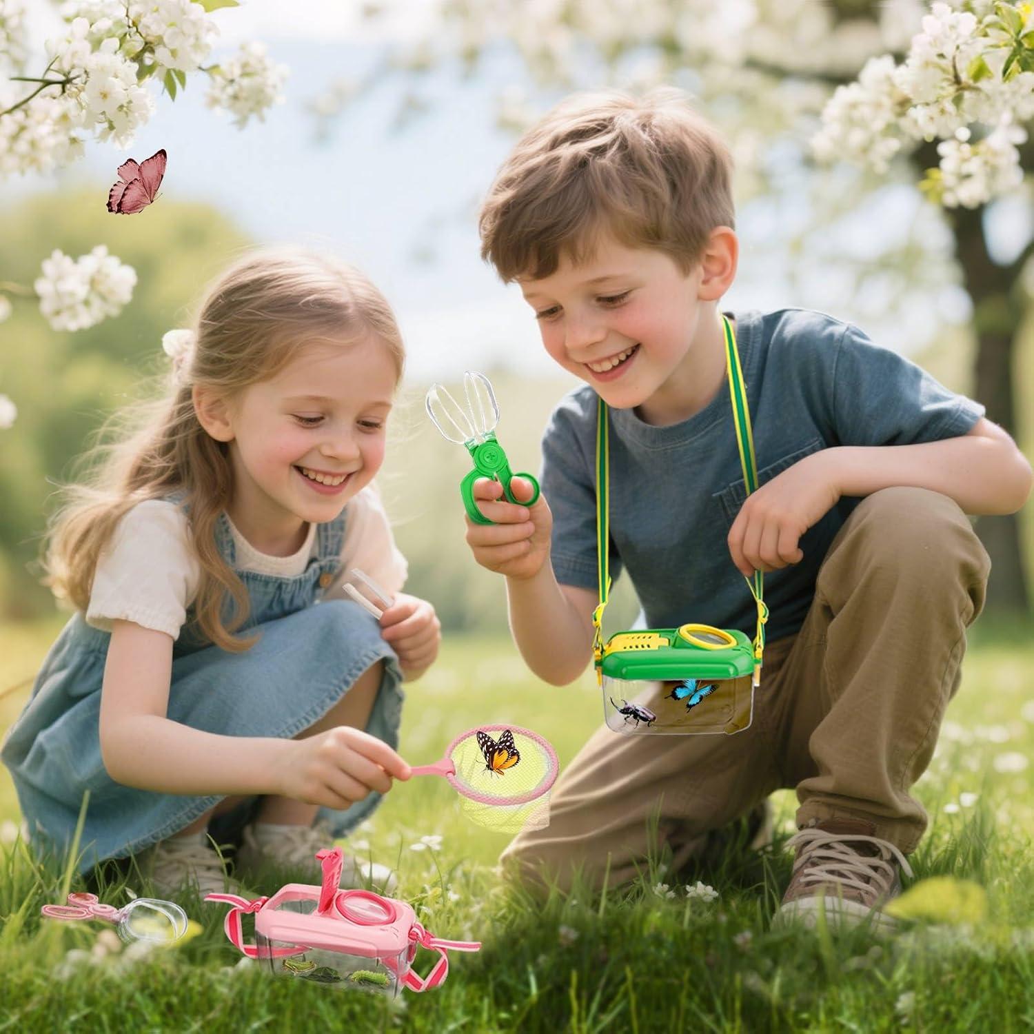 Set de Captura de Insectos Biggun - 2 Kits para Niños 3-10 Años