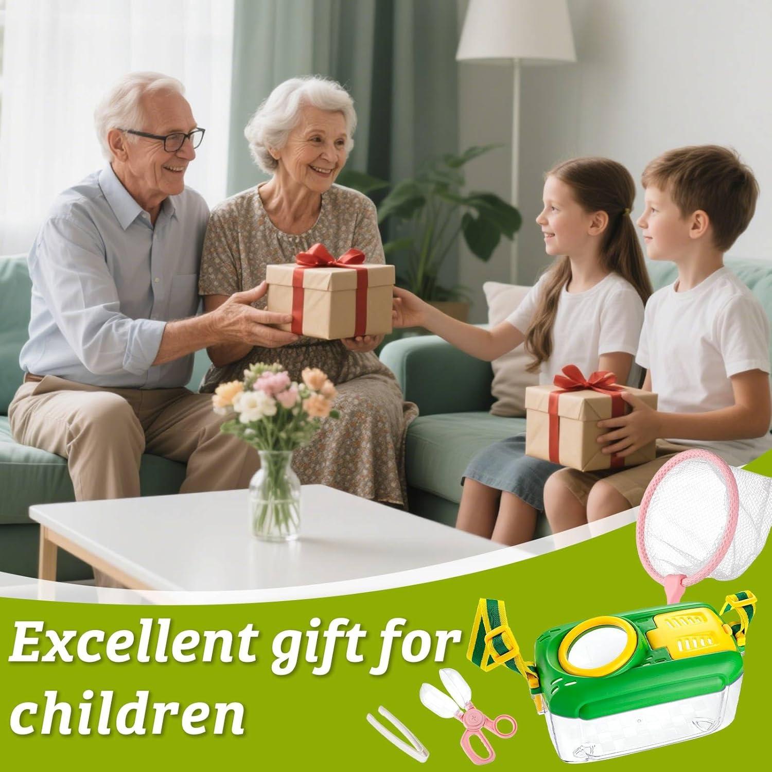 Set de Captura de Insectos Biggun - 2 Kits para Niños 3-10 Años