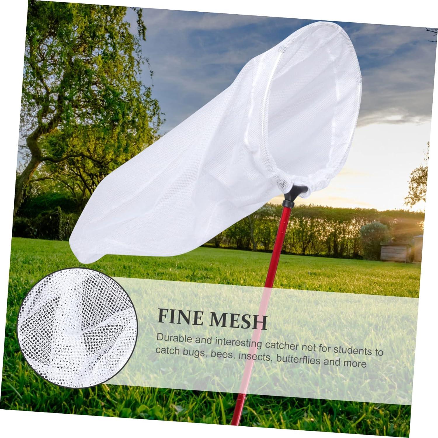 Red Telescópica para Mariposas CHICAMPERA 170cm Nylon Rojo