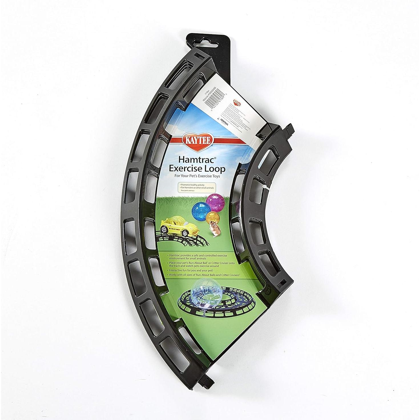 Bucle de Ejercicio Kaytee para Hámsters 63.5 cm - 4 Secciones Curvas