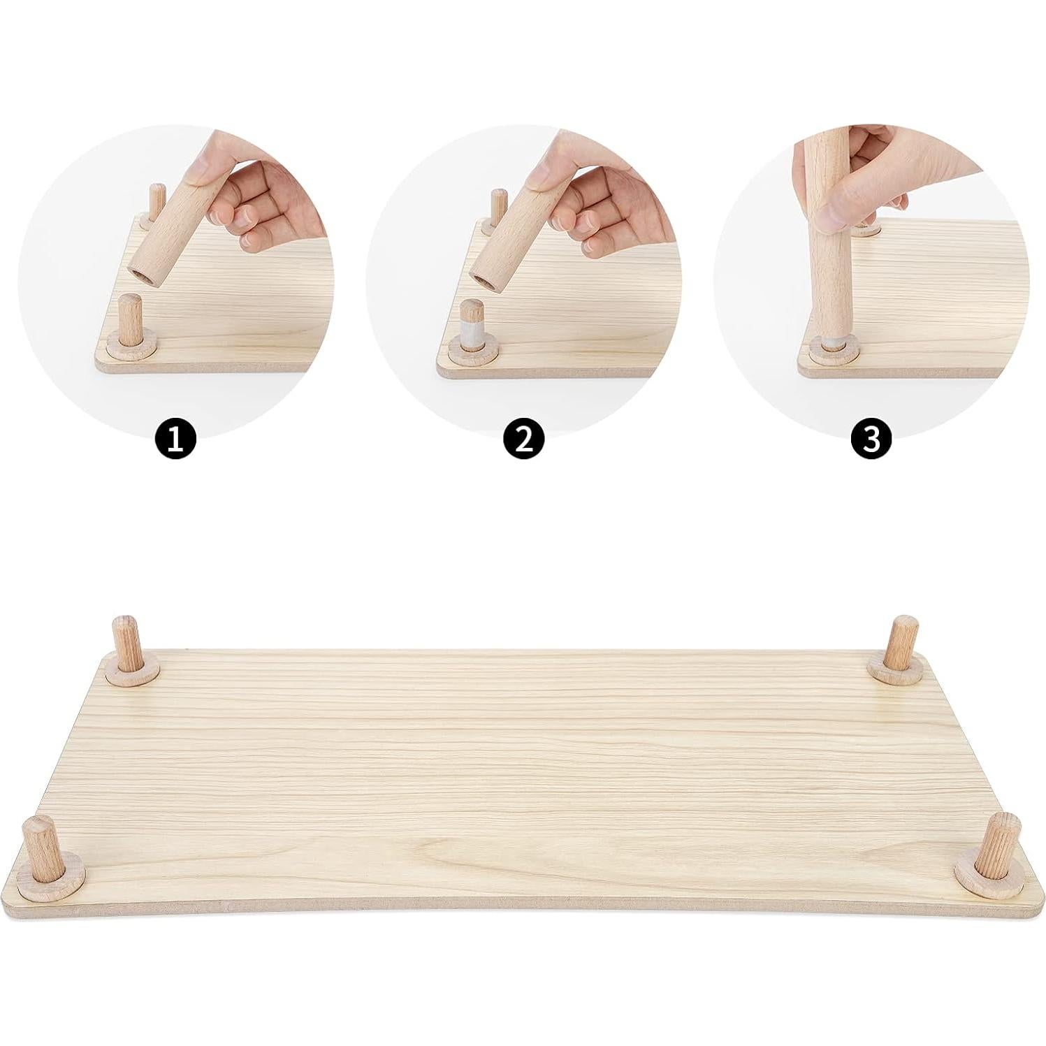 Plataforma de Madera Niteangel para Hámsters y Roedores 18 cm