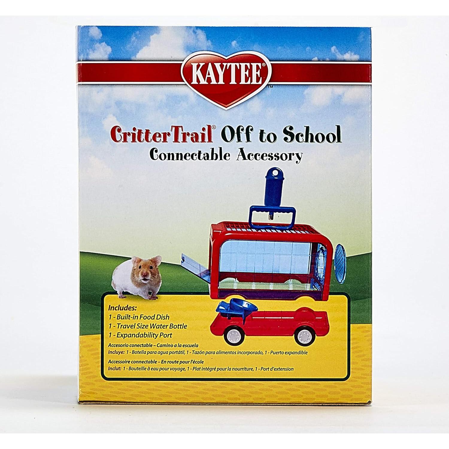 Transportador CritterTrail Off To School Kaytee para Hámsters