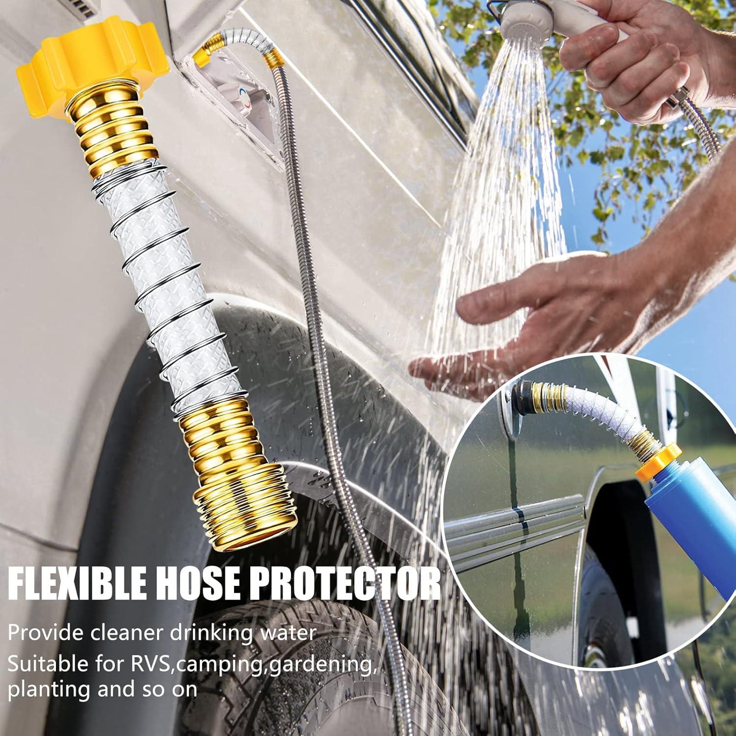 Protector de Manguera de Jardín GCTWFYK 4 Piezas 14.5 cm