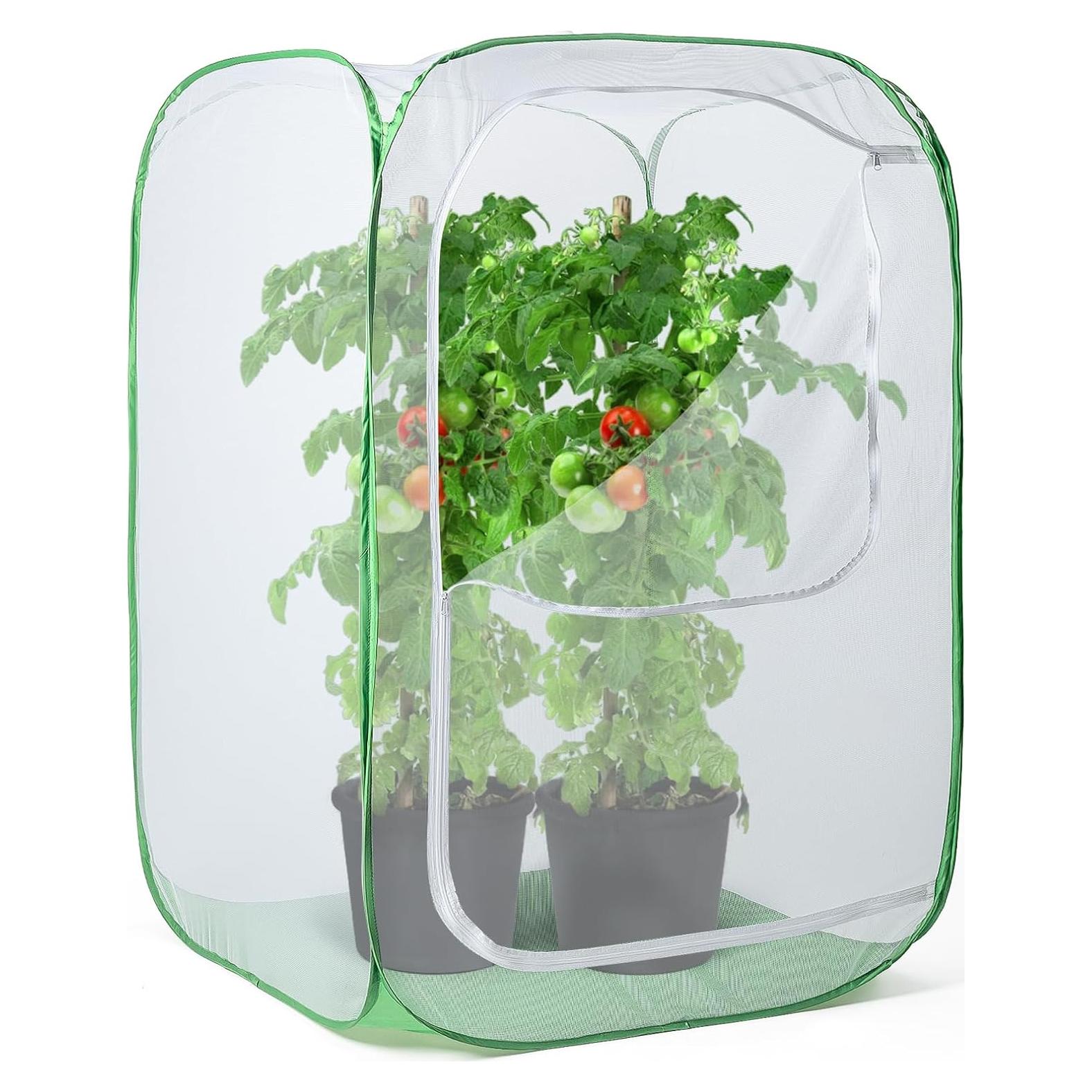 Jaula Plegable para Plantas RESTCLOUD 39.9x39.9x60 cm