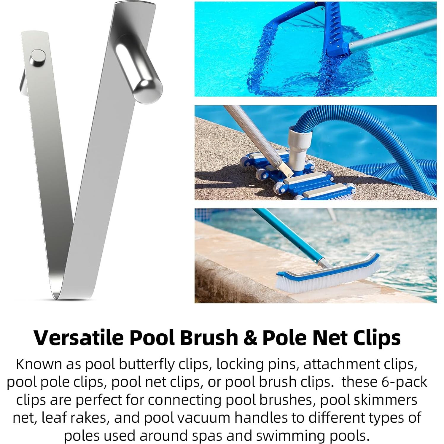 Clips de Mariposa AR-PRO de Acero Inoxidable - Paquete de 6