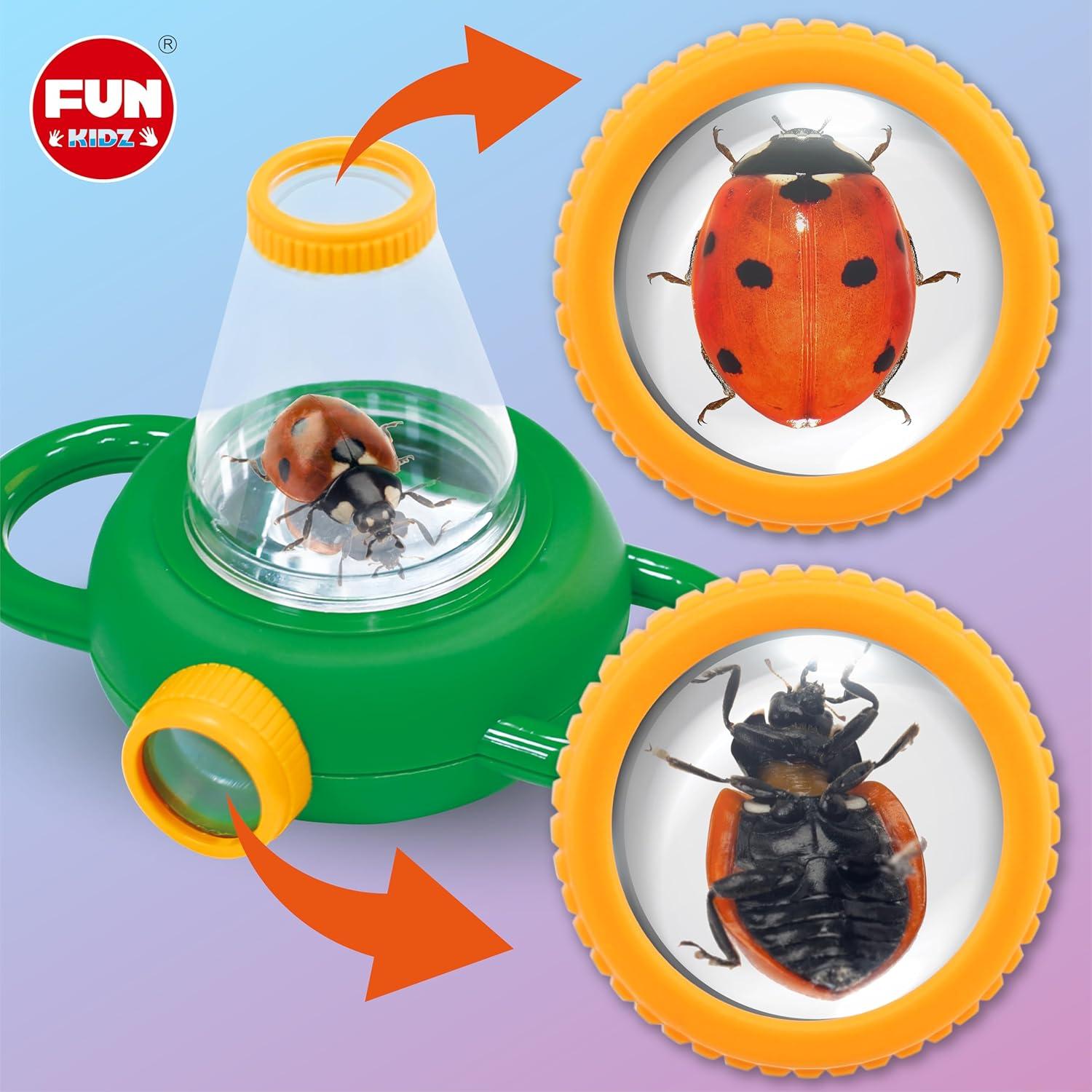 Kit de Captura de Insectos Funkidz con Visor Ampliado para Niños