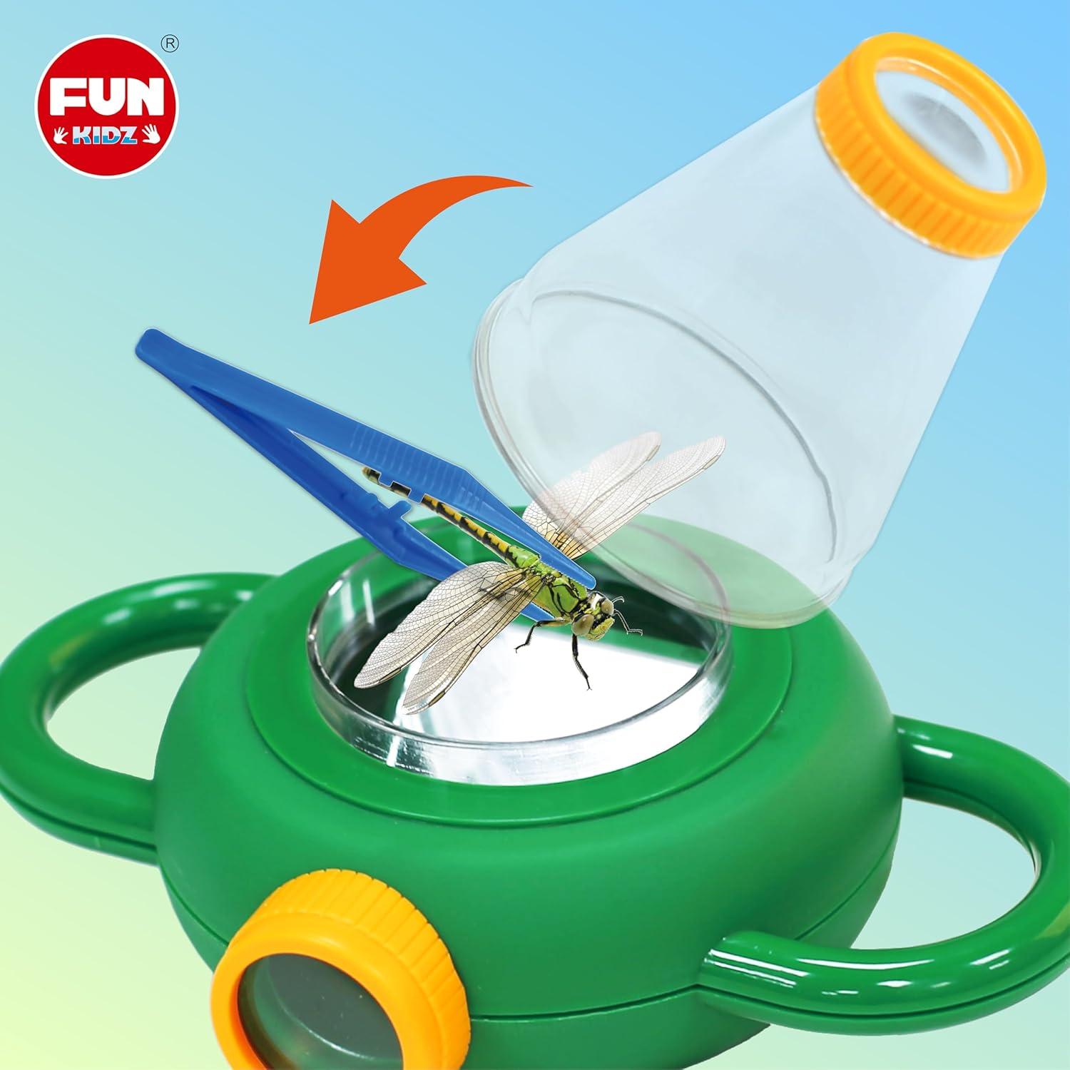 Kit de Captura de Insectos Funkidz con Visor Ampliado para Niños