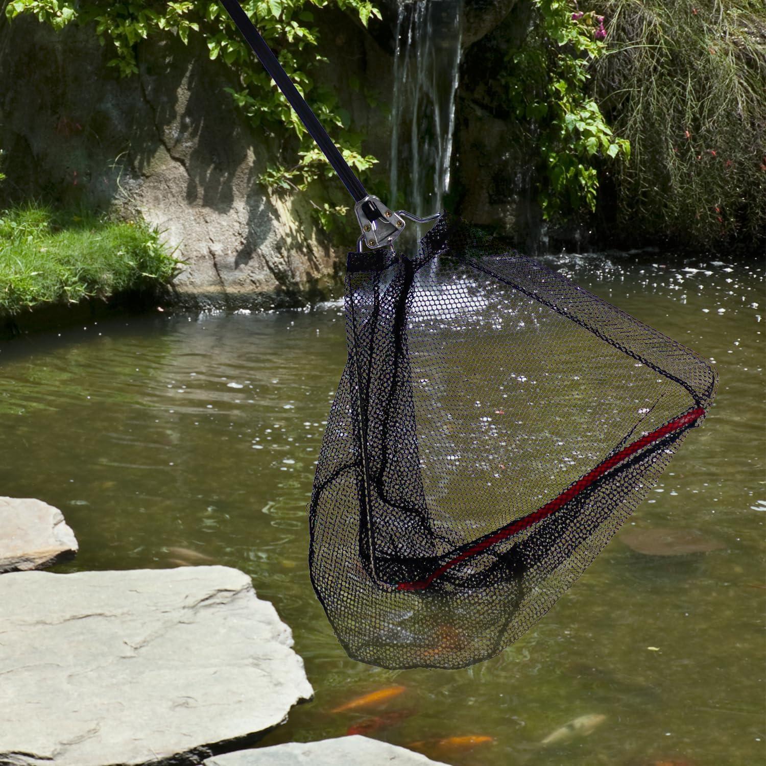 Red de Pesca Telescópica Shouken con 2 Bolsas de Almacenamiento