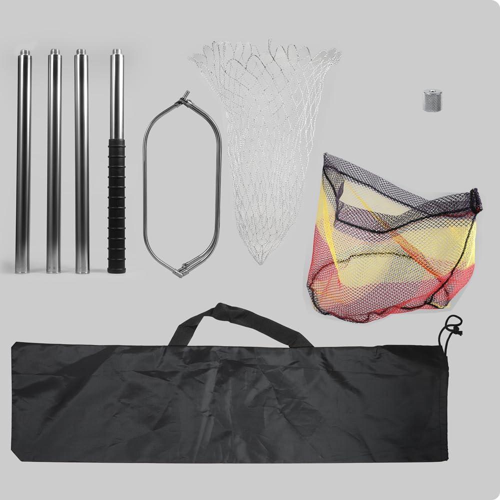 Red para Atrapar Animales Kalekey, Acero Inoxidable, 32-80"