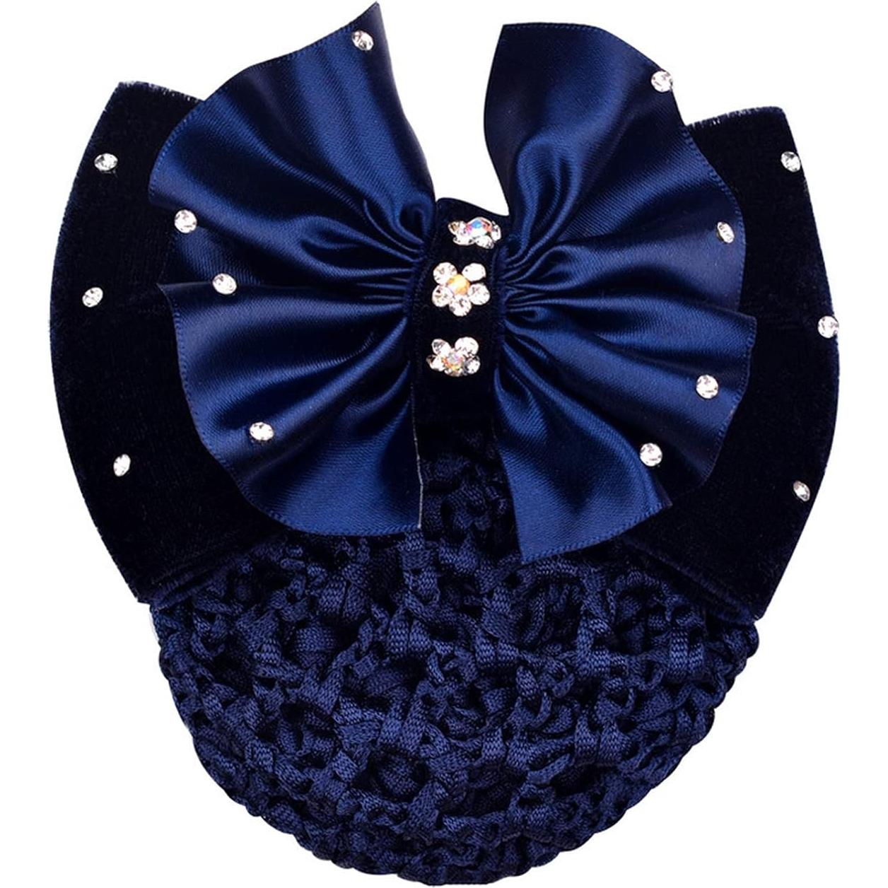 4 Clips para Cabello de Mujer IRITEC con Moño Decorativo