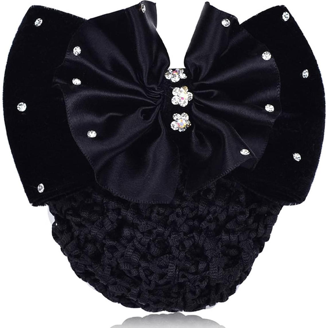 4 Clips para Cabello de Mujer IRITEC con Moño Decorativo