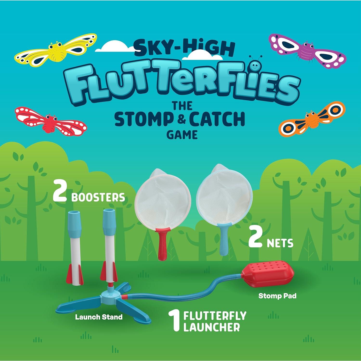 Juego de Lanzamiento de Mariposas Chuckle & Roar - 40 Mariposas