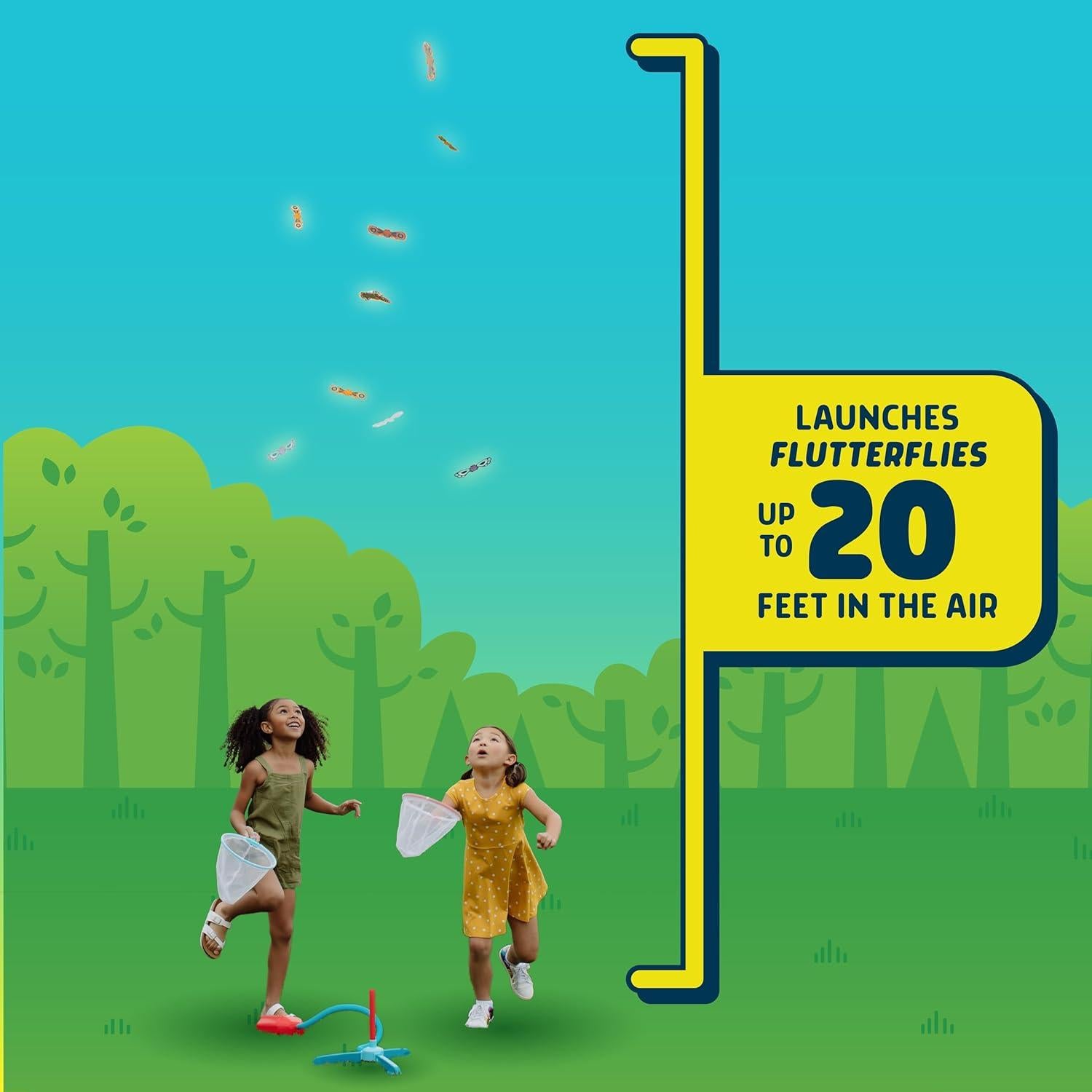 Juego de Lanzamiento de Mariposas Chuckle & Roar - 40 Mariposas