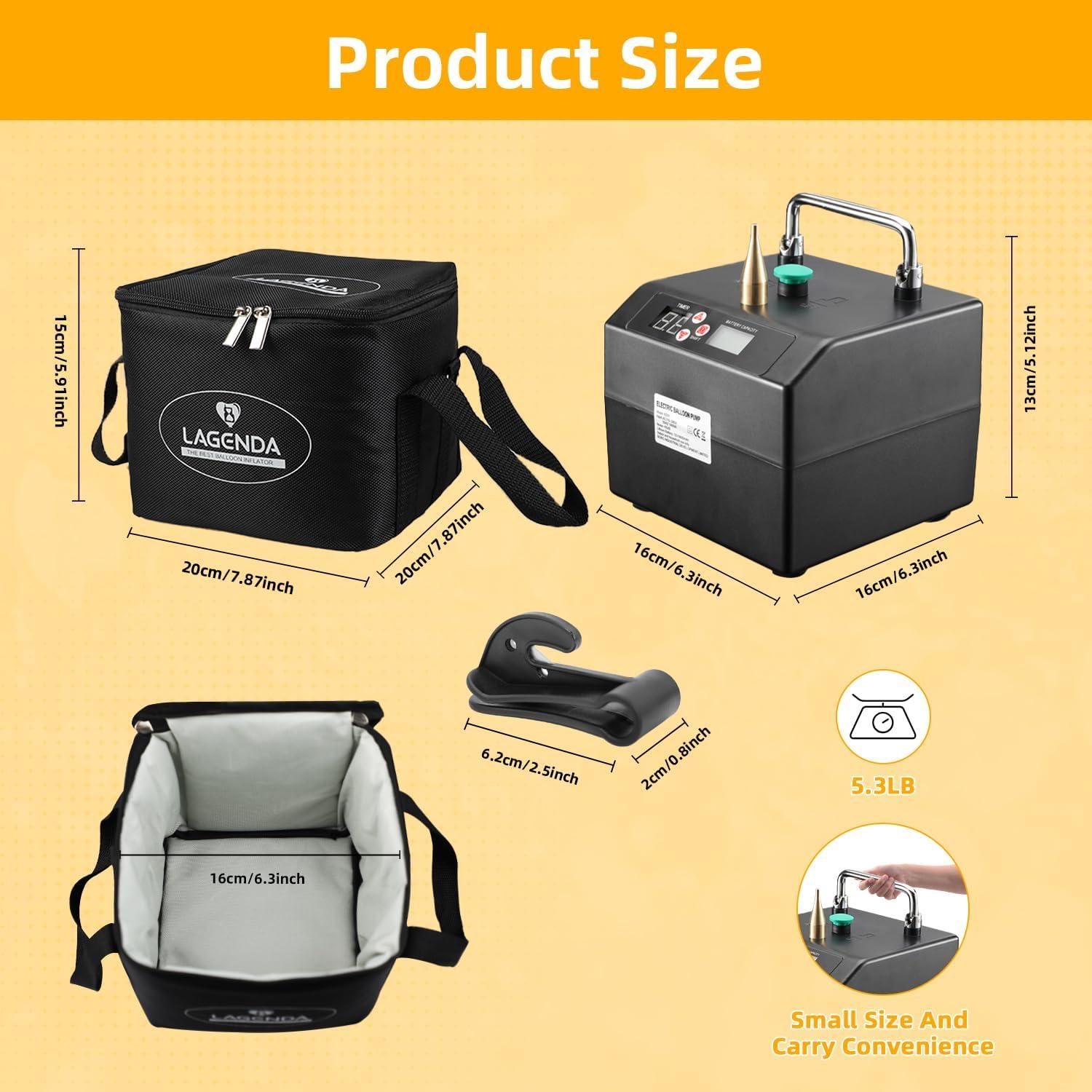 Bomba de Globo Automática Lagenda B231 con Temporizador