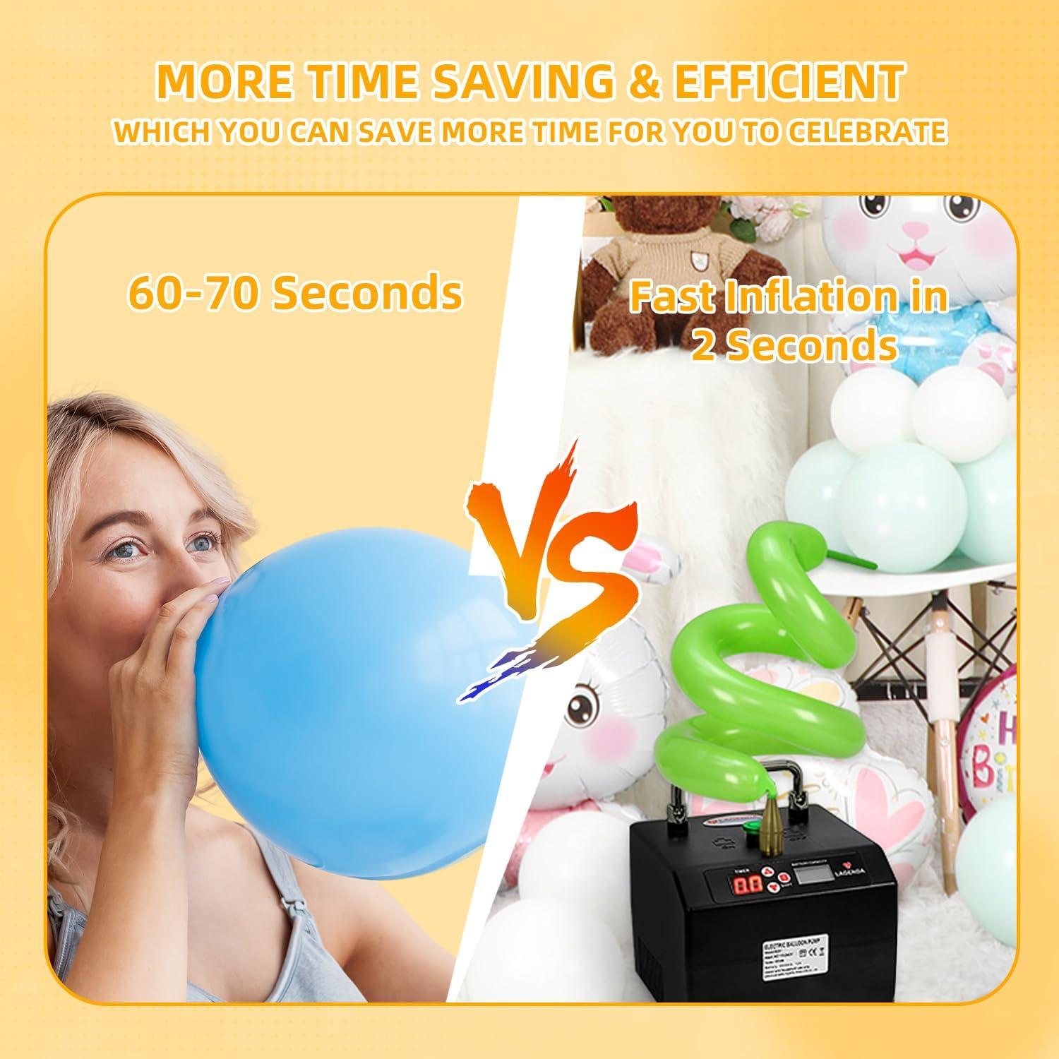 Bomba de Globo Automática Lagenda B231 con Temporizador