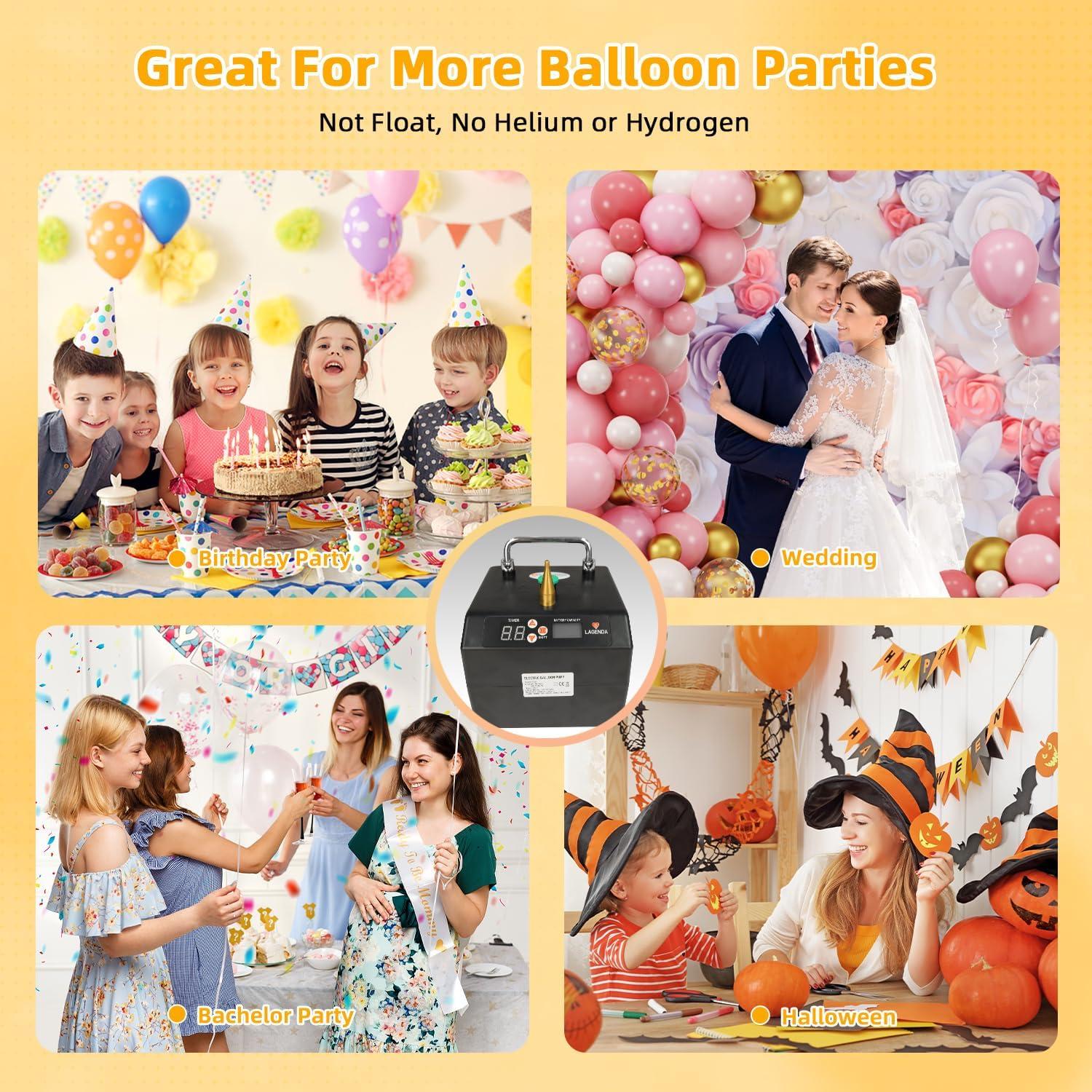 Bomba de Globo Automática Lagenda B231 con Temporizador