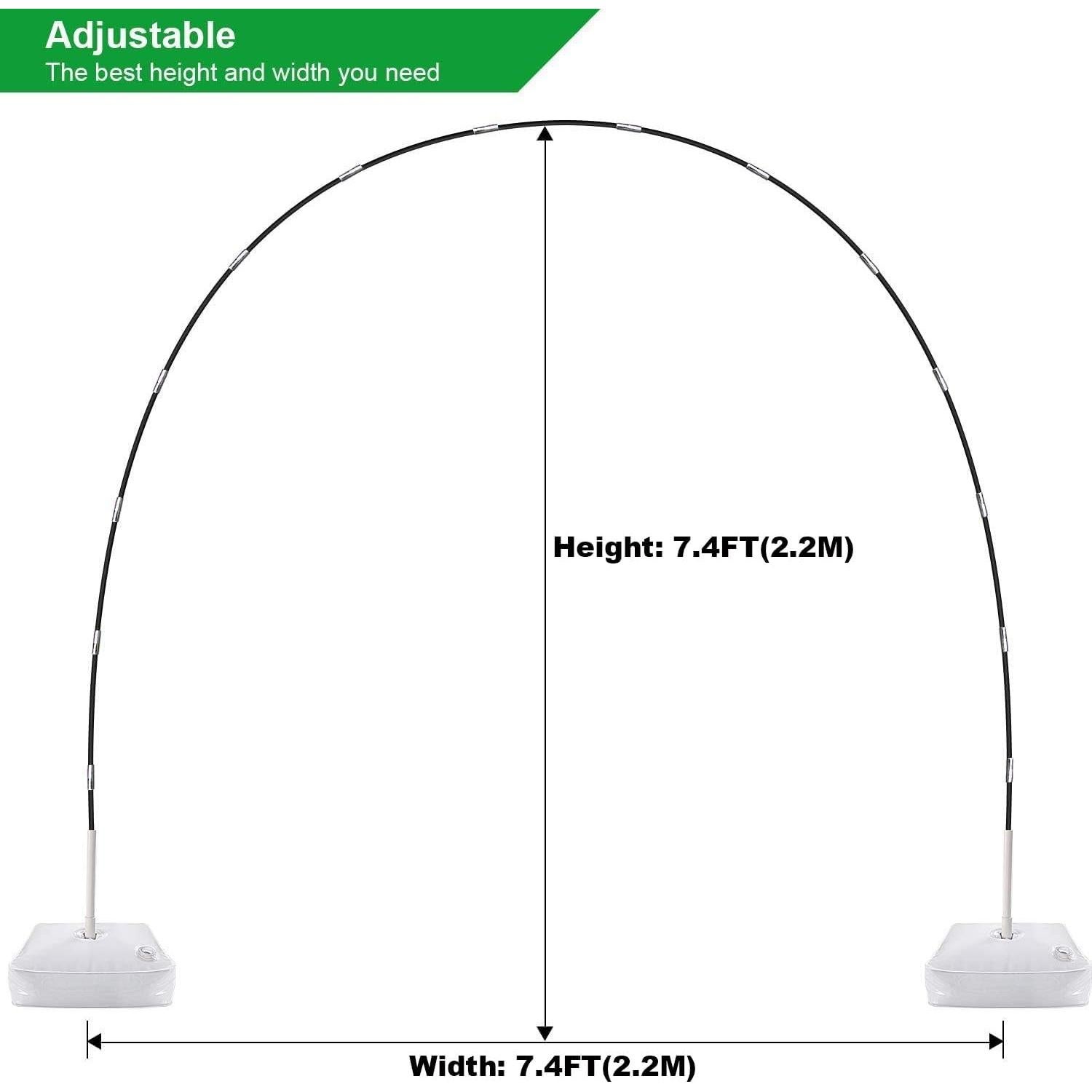 Kit de Arco de Globos IDAODAN con Bomba Eléctrica Ajustable
