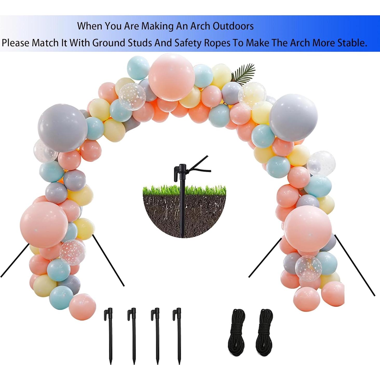 Kit de Arco de Globos KAIYUN 3.05m Ajustable para Fiestas
