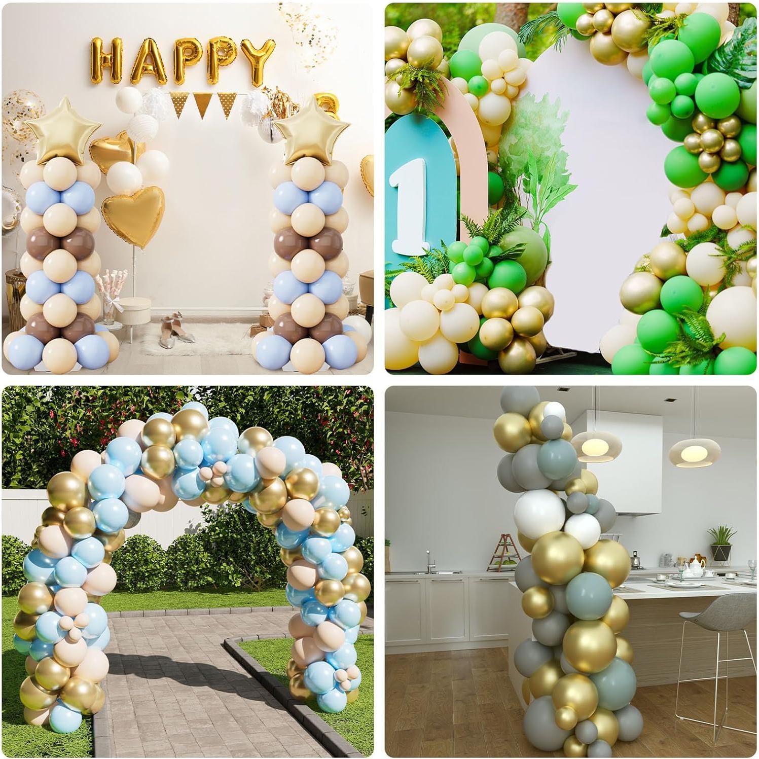 Kit de Arco de Globos RUBFAC 2 en 1 con Bomba Eléctrica 2.2m