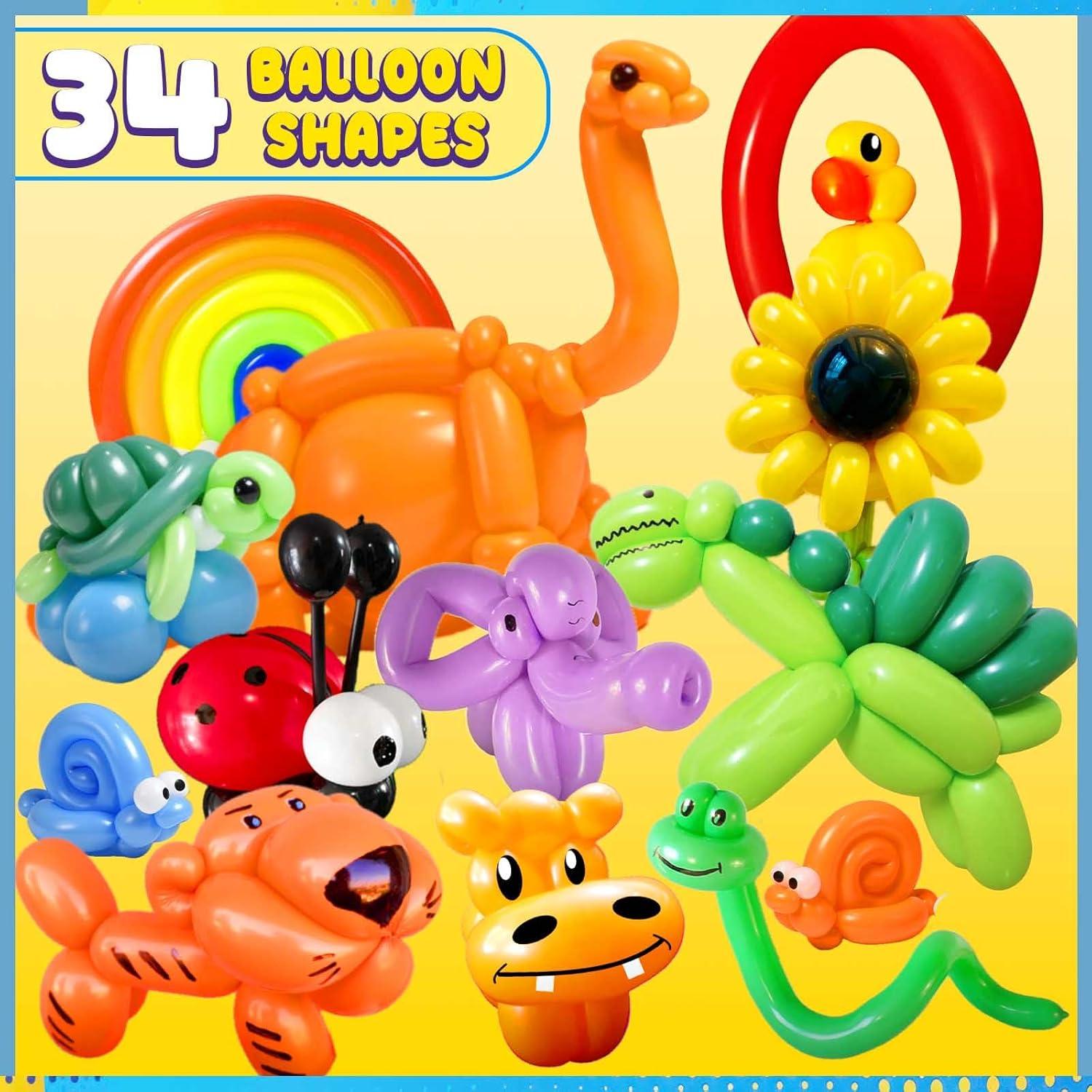 Kit de Globos de Animales QUAXTAL 150 Piezas con Bomba