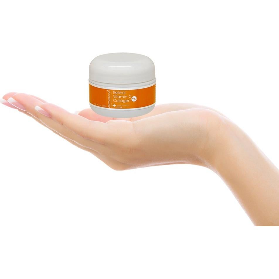 Crema Anti-Envejecimiento Dermedicine con Vitamina C, Retinol y Colágeno 28.35 ml