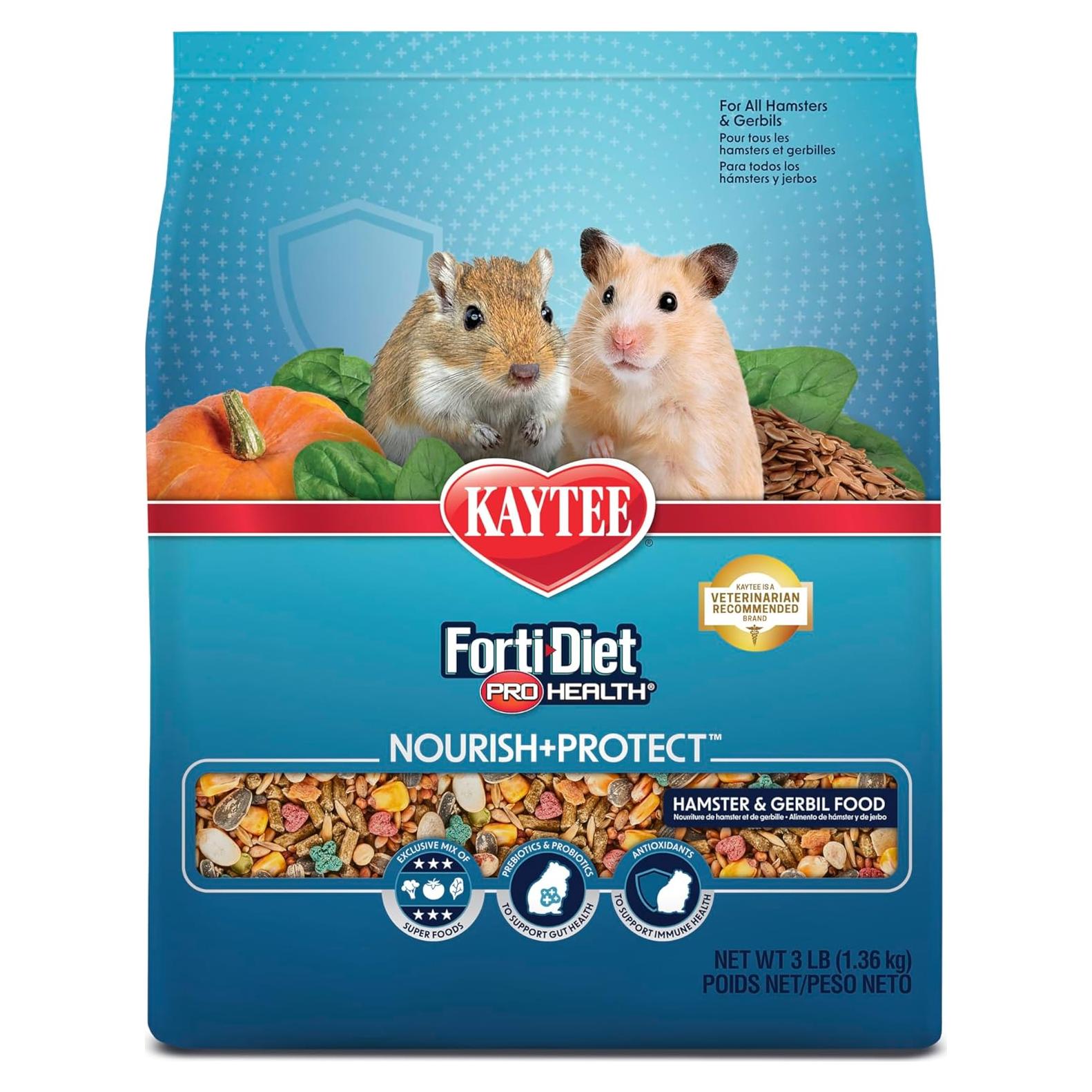 Comida para Hámster y Jerbo Kaytee Forti-Diet 1.36 kg