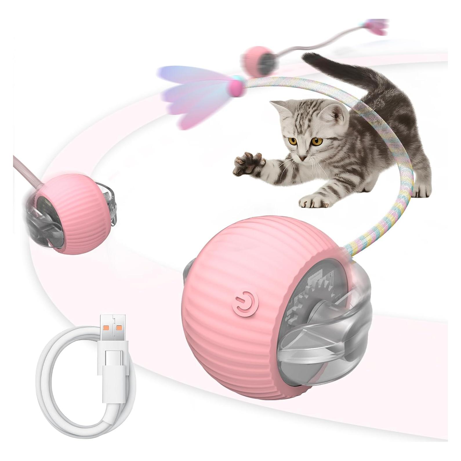 Bola Interactiva para Gatos PETVENTURE BMUS0001 Recargable